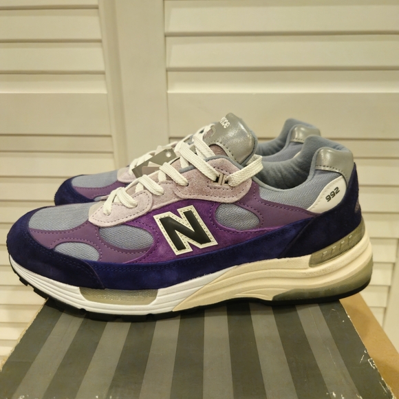 New Balance 992 Made in USA Violet Purple Sneakers M992AA Men's Size 9.5